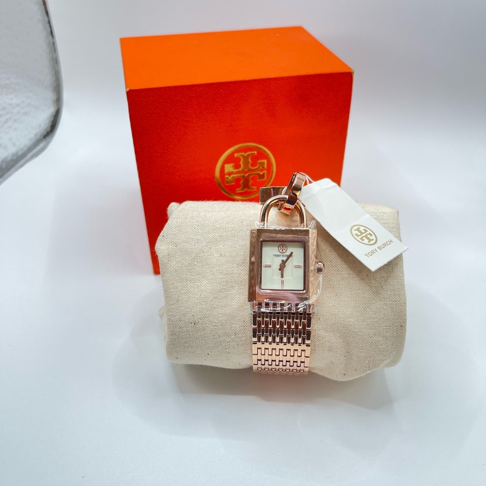 Tory Burch Surrey Watch Rose Gold Tone